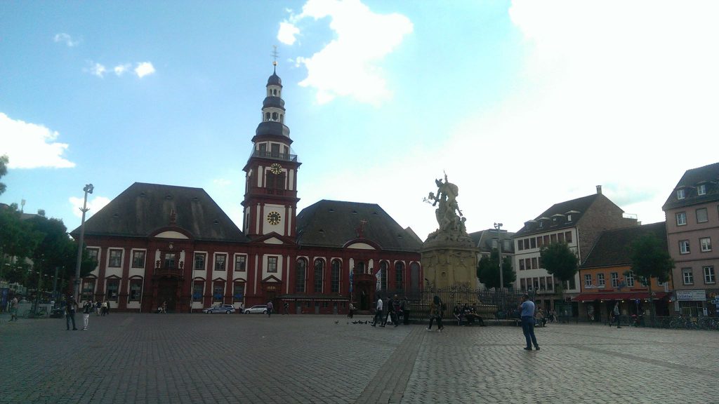 Marktplatz in Mannheim