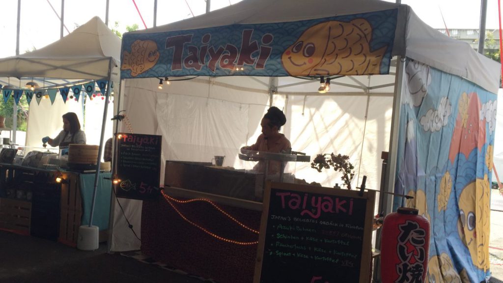 Taiyaki Stand am Street Food Festival