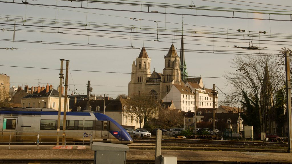 Aussicht vom TGV