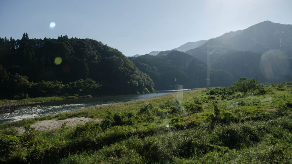 Landschaft in Japan