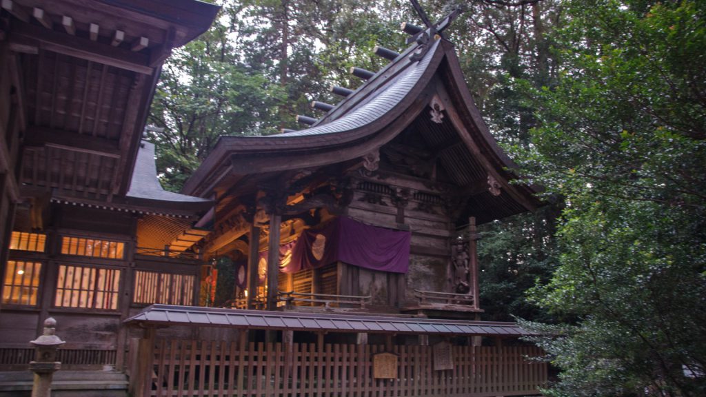 Schrein in Takachiho Japan