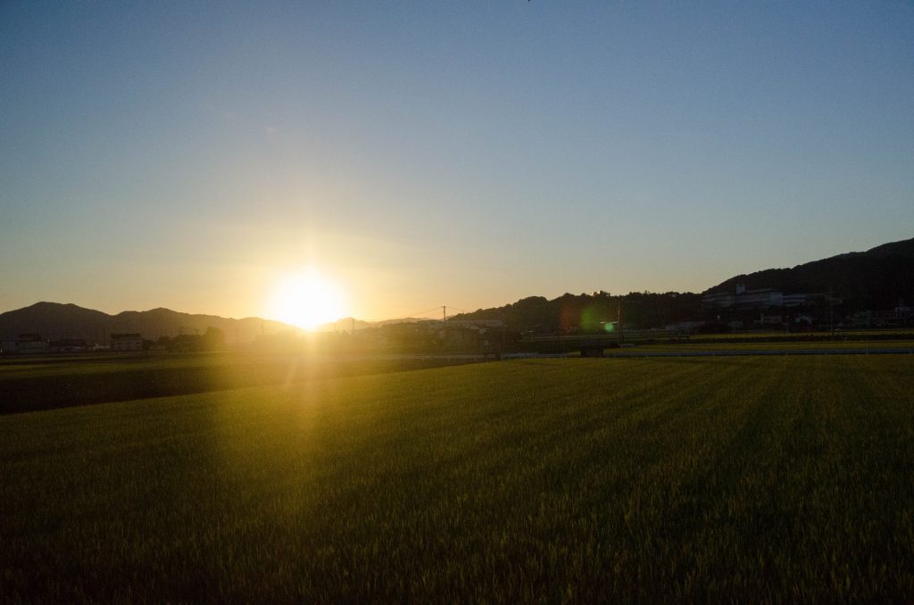 Landschaft in Japan