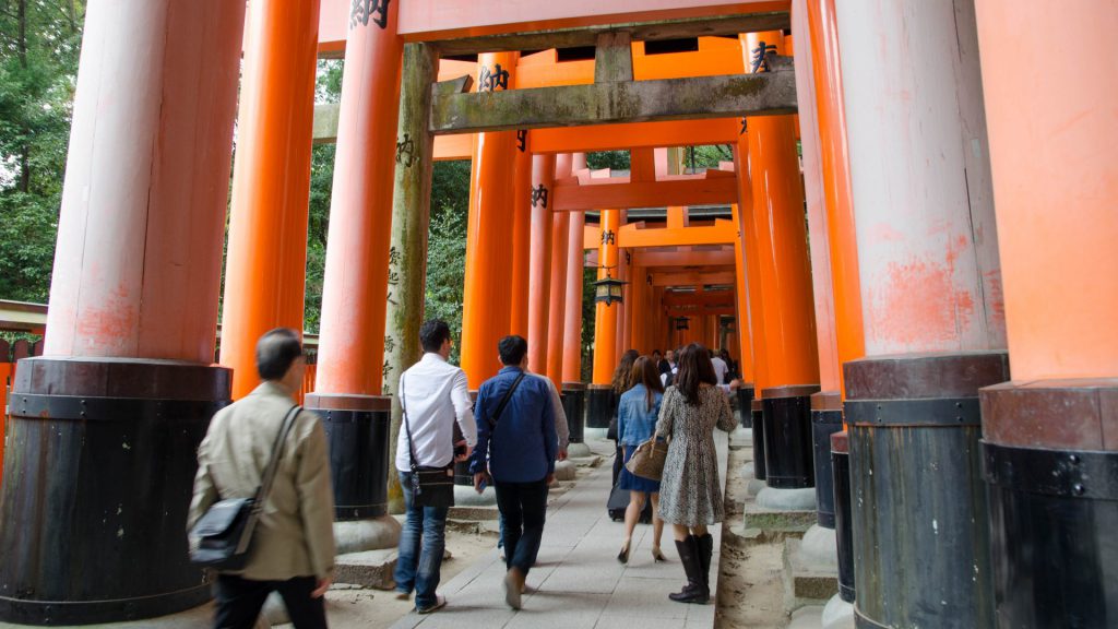 Toori beim Fushimi Inari Schrein