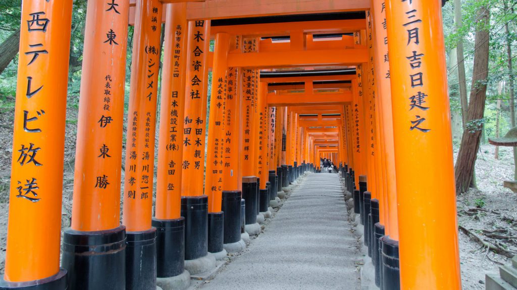 Toori beim Fushimi Inari Schrein