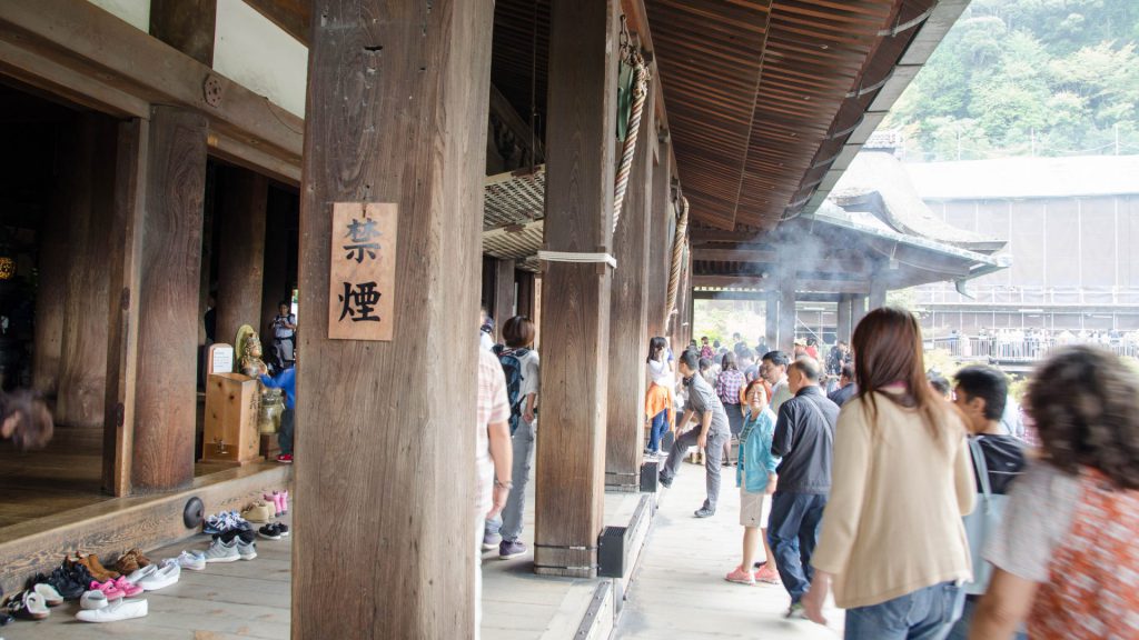 Im Kiyomizudera Tempel