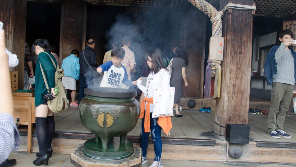 Im Kiyomizudera Tempel