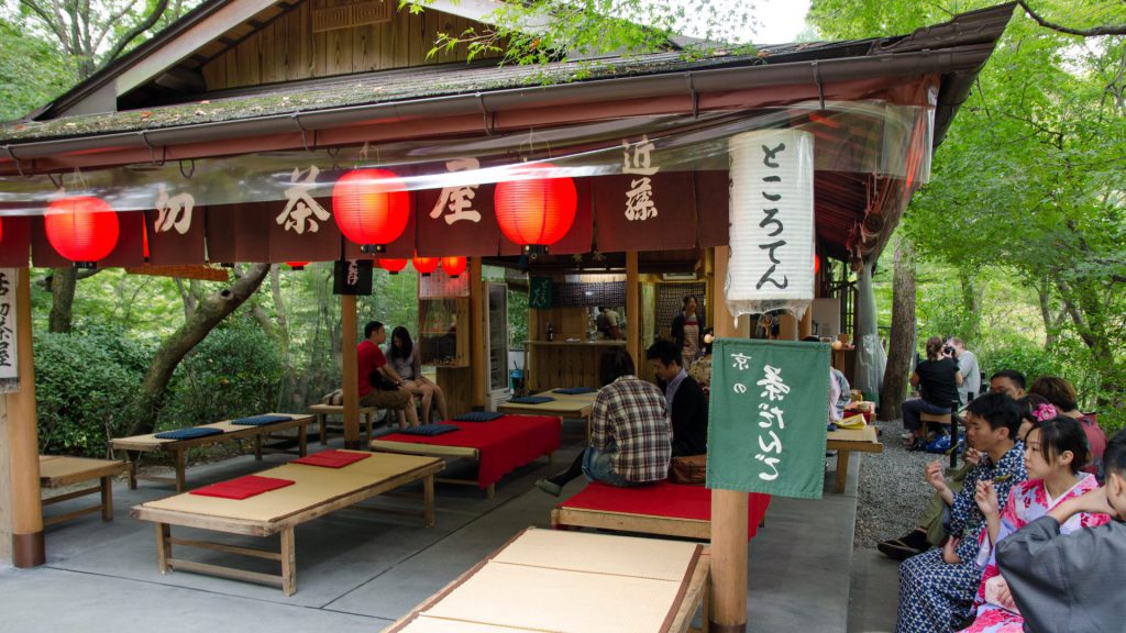 Restaurant beim Kiyomizudera-Schrein