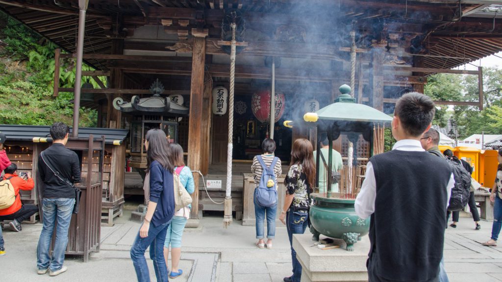 Kleiner Nebentempel in Kyoto