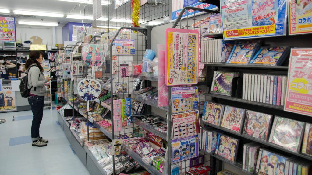 Anime-Shop in Japan