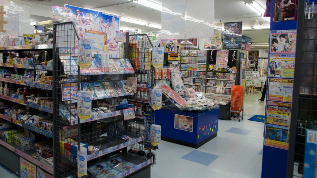 Anime-Shop in Japan