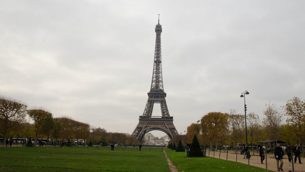 Der Eiffelturm in Paris