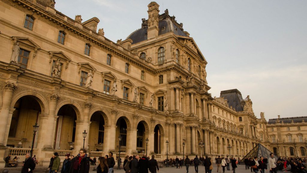 Der Louvre in Paris