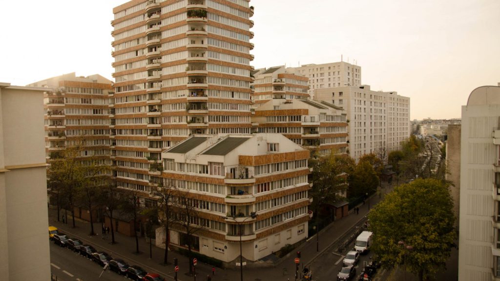 Franzoesisches Quartier in Paris